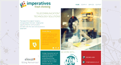 Desktop Screenshot of imperatives.co.uk